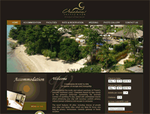 Tablet Screenshot of chandara-resort.com